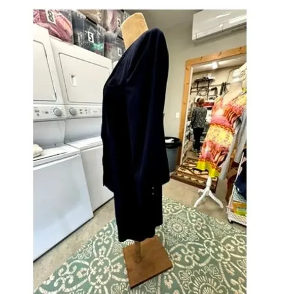 VINTAGE, 2PC- Women's Biz Suit, Navy, Worthington Petite, SZ 14,Work Wear,Office - Picture 2 of 16